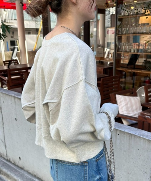 CIAOPANIC TYPY（チャオパニックティピー）の「【リバイバル/WEB限定】2WAYクロップド丈ダブルジップスウェット（スウェット・レディース・チャコールグレー/ライトグレー/グレー/イエロー/ブルー・ONE SIZE）」の16枚目の写真