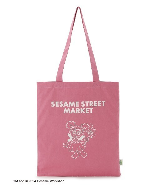 SESAME STREET(セサミストリート)の「スケッチトートバッグ(トートバッグ・レディース・キャメル/ピンク/ダークグレー・FREE)」の9枚目の写真