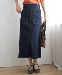 【雑誌InRed10月号掲載】ストレッチIラインスカート