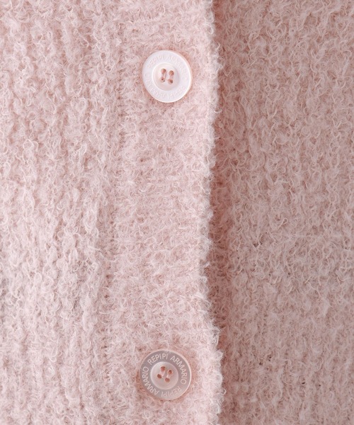 repipi armario（レピピ アルマリオ）の「☆セットアイテム☆フワフワニットカーデ×メロウロンT（カーディガン/ボレロ・キッズ・アイボリー/ベージュ/ピンク/ブルー・SMALL/LARGE/MEDIUM）」の19枚目の写真