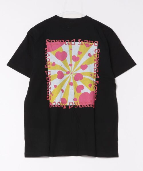 ARCHIVER(アーカイバ)の「【8】【it】【Spread Love】オリジナルプリント S/S T(Tシャツ/カットソー・レディース・ホワイト/ブラック・MEDIUM/LARGE/SMALL)」の3枚目の写真