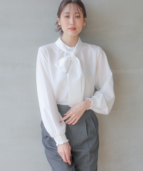 GLOBAL WORK（グローバルワーク）の「お手入れらくらく2WAYボウタイ