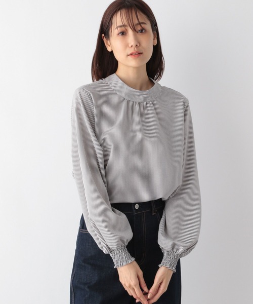 セール】お手入れらくらく2WAYボウタイブラウス/115546（シャツ