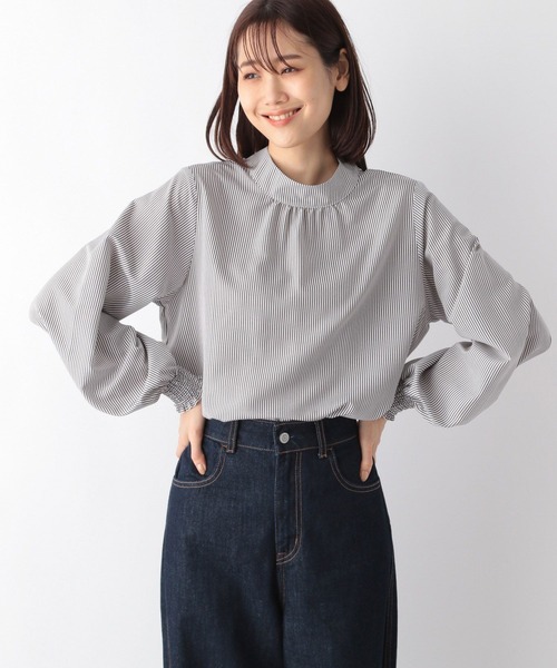 セール】お手入れらくらく2WAYボウタイブラウス/115546（シャツ