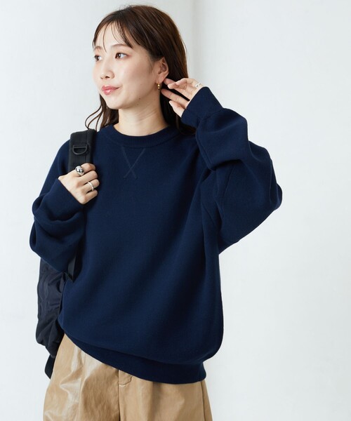 期間限定価格！ReoNa プルオーバースウェット 大創業祭☆半額SALE開催中今だけ☆5980円！カレッジロゴ