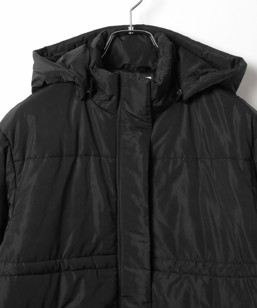 GLOBAL WORK(グローバルワーク)の「ライトウォームコート/115719(ダウンジャケット/コート・キッズ・アイボリー/ブラック・120cm/130cm/140cm/150cm/160cm)」の5枚目の写真