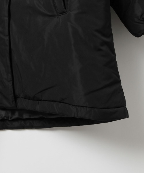 GLOBAL WORK(グローバルワーク)の「ライトウォームコート/115719(ダウンジャケット/コート・キッズ・アイボリー/ブラック・120cm/130cm/140cm/150cm/160cm)」の8枚目の写真