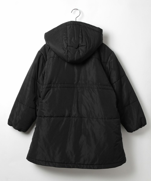 GLOBAL WORK(グローバルワーク)の「ライトウォームコート/115719(ダウンジャケット/コート・キッズ・アイボリー/ブラック・120cm/130cm/140cm/150cm/160cm)」の10枚目の写真