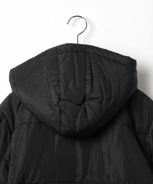 GLOBAL WORK(グローバルワーク)の「ライトウォームコート/115719(ダウンジャケット/コート・キッズ・アイボリー/ブラック・120cm/130cm/140cm/150cm/160cm)」の11枚目の写真