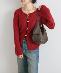 RIVE DROITE | 予約【コーデのポイントに】メタルボタンフィットカーデ(カーディガン/ボレロ)
