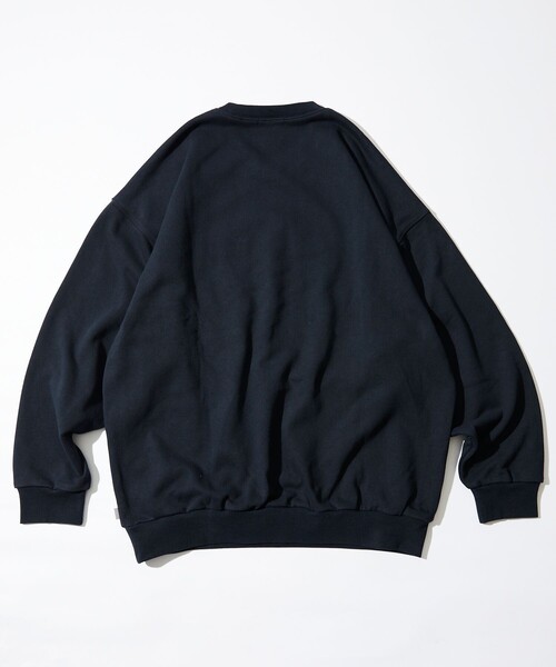 【セール】NAUTICA/ノーティカ Stitch Small Logo Crewneck Sweatshirt/ステッチ スモールロゴ クルーネックスウェット（スウェット）｜NAUTICA（ノーティカ）