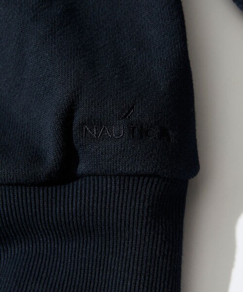 【セール】NAUTICA/ノーティカ Stitch Small Logo Crewneck Sweatshirt/ステッチ スモールロゴ クルーネックスウェット（スウェット）｜NAUTICA（ノーティカ）