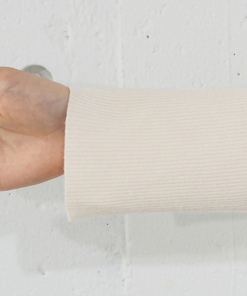 tiptop（ティップトップ）の「ホルターネックリブニット（ニット/セーター・レディース・ブラック/アイボリー/ブルー/ブラック系その他/ホワイト系その他・FREE）」の13枚目の写真