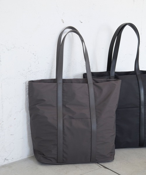 【国内即発送】【送料無料】★NINE2FIVEEWGRC トート★ BLACK 撥水スマらくZIPトート/143007（トートバッグ）｜GLOBAL WORK