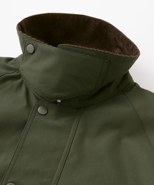 BARK MANHATTAN（バークマンハッタン）の「ルーズシルエット襟コーディロイハンティングジャケット（ブルゾン・メンズ・ダークブラウン/オリーブ/ブラック・L/M）」の6枚目の写真