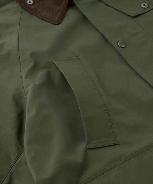 BARK MANHATTAN（バークマンハッタン）の「ルーズシルエット襟コーディロイハンティングジャケット（ブルゾン・メンズ・ダークブラウン/オリーブ/ブラック・L/M）」の7枚目の写真