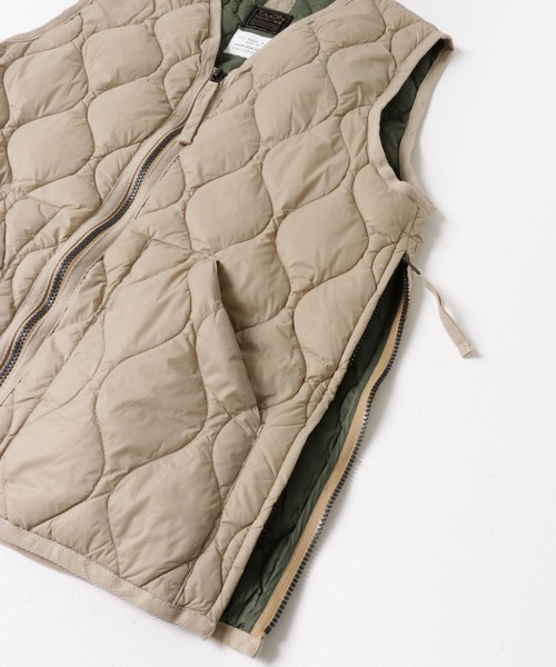 TAION(タイオン)の「TAION Military Wzip Down Vest(ダウンベスト・メンズ・ブラック/オリーブ/ベージュ系その他/ホワイト系その他/グリーン系その他・X-LARGE/MEDIUM/LARGE)」の16枚目の写真