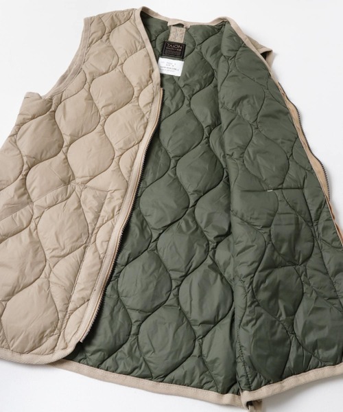 TAION(タイオン)の「TAION Military Wzip Down Vest(ダウンベスト・メンズ・ブラック/オリーブ/ベージュ系その他/ホワイト系その他/グリーン系その他・X-LARGE/MEDIUM/LARGE)」の18枚目の写真