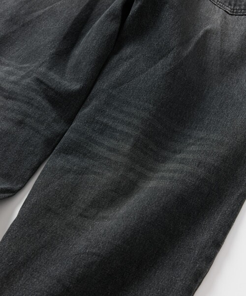 FREAK'S STORE（フリークスストア）の「限定展開 MR HEARTS/ミスターハーツ VINTAGE WASH DAMAGE WIDE DENIM（その他パンツ・メンズ・ブラック/ブルー・SMALL/MEDIUM/LARGE）」の13枚目の写真