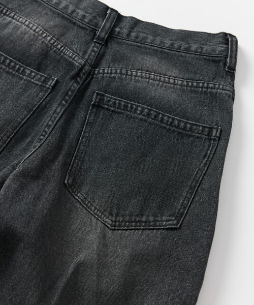FREAK'S STORE（フリークスストア）の「限定展開 MR HEARTS/ミスターハーツ VINTAGE WASH DAMAGE WIDE DENIM（その他パンツ・メンズ・ブラック/ブルー・SMALL/MEDIUM/LARGE）」の15枚目の写真