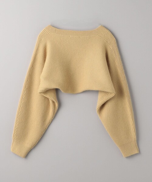 BEAUTY&YOUTH UNITED ARROWS(ビューティーアンドユースユナイテッドアローズ)の「畦ニット ボレロ(カーディガン/ボレロ・レディース・ロイヤルブルー/ダークグレー/ナチュラル・FREE)」の21枚目の写真