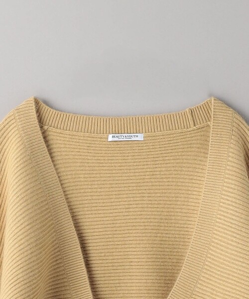 BEAUTY&YOUTH UNITED ARROWS(ビューティーアンドユースユナイテッドアローズ)の「畦ニット ボレロ(カーディガン/ボレロ・レディース・ロイヤルブルー/ダークグレー/ナチュラル・FREE)」の22枚目の写真