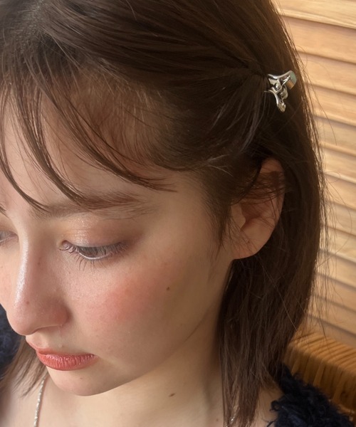 メタルミニヘアクリップ（2個セット）