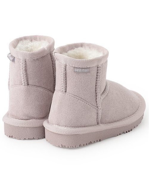 petit main（プティマイン）の「【防汚】ムートンブーツ（ブーツ・キッズ・ライトピンク/ブラック/チャコール/ラベンダー/ベージュ・16cm/15cm/14cm/13cm/19cm/18cm/17cm）」の18枚目の写真