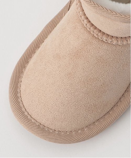 petit main（プティマイン）の「【防汚】ムートンブーツ（ブーツ・キッズ・ライトピンク/ブラック/チャコール/ラベンダー/ベージュ・16cm/15cm/14cm/13cm/19cm/18cm/17cm）」の9枚目の写真