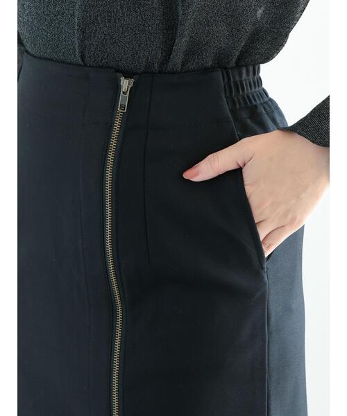 Te chichi(テチチ)の「フロントジップカーゴロングタイトスカート(スカート・レディース・ブラウン/ブラック・F)」の15枚目の写真