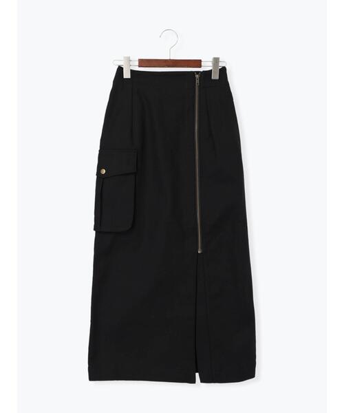 Te chichi(テチチ)の「フロントジップカーゴロングタイトスカート(スカート・レディース・ブラウン/ブラック・F)」の17枚目の写真