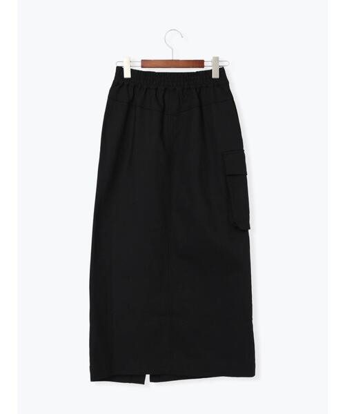 Te chichi(テチチ)の「フロントジップカーゴロングタイトスカート(スカート・レディース・ブラウン/ブラック・F)」の18枚目の写真
