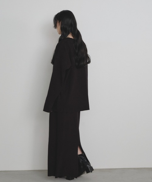 セール中❗ENFOLD　2点セット　長袖シャツ＆半袖ニット JACKT－SLEEVES LONG－T－SHIRT