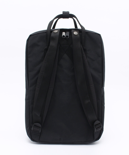 FJALL RAVEN （フェールラーベン）の「FJALLRAVEN: KANKEN(カンケンバッグ) LAPTOP(ラップトップ) 15（バックパック/リュック・メンズ・ブラック/カーキ・ONE SIZE）」の4枚目の写真