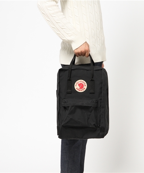 FJALL RAVEN （フェールラーベン）の「FJALLRAVEN: KANKEN(カンケンバッグ) LAPTOP(ラップトップ) 15（バックパック/リュック・メンズ・ブラック/カーキ・ONE SIZE）」の13枚目の写真