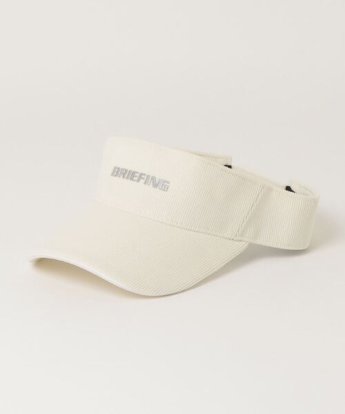 BRIEFING（ブリーフィング）の「【24FW新作】MEN'S CORDUROY VISOR（サンバイザー・メンズ・ネイビー/アイボリー/ブラック/オリーブ・SMALL）」の3枚目の写真