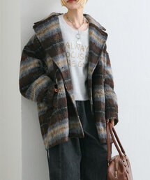 w closet | 【着るだけで映える】ブークレコート(その他アウター)