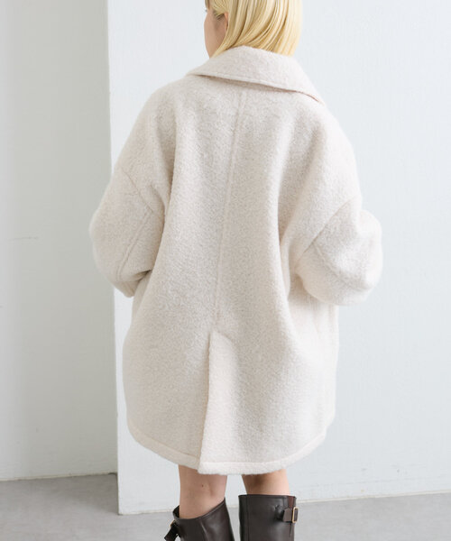 【セール】【着るだけで映える】ブークレコート（その他アウター）｜w closet（ダブルクローゼット）