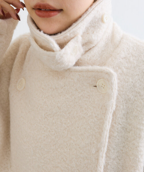 【セール】【着るだけで映える】ブークレコート（その他アウター）｜w closet（ダブルクローゼット）