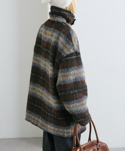 【セール】【着るだけで映える】ブークレコート（その他アウター）｜w closet（ダブルクローゼット）