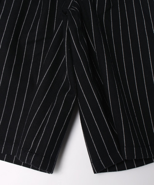 CIAOPANIC TYPY(チャオパニックティピー)の「【店舗人気アイテム★】T/RPUピンストライプガウチョパンツ(その他パンツ・キッズ・オフホワイト/ネイビー・105/125/135/95/115)」の7枚目の写真