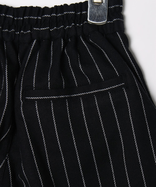 CIAOPANIC TYPY(チャオパニックティピー)の「【店舗人気アイテム★】T/RPUピンストライプガウチョパンツ(その他パンツ・キッズ・オフホワイト/ネイビー・105/125/135/95/115)」の8枚目の写真