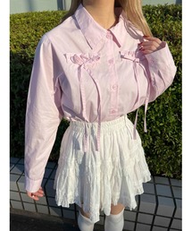 PHILLY | 【PHILLY】フリルリボンブラウス(シャツ/ブラウス)