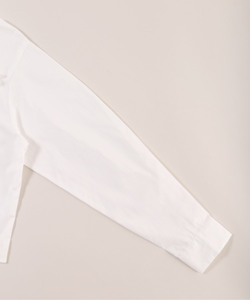 PHILLY（フィリー）の「【PHILLY】フリルリボンブラウス（シャツ/ブラウス・レディース・チャコールグレー/ピンク/ホワイト・FREE）」の10枚目の写真