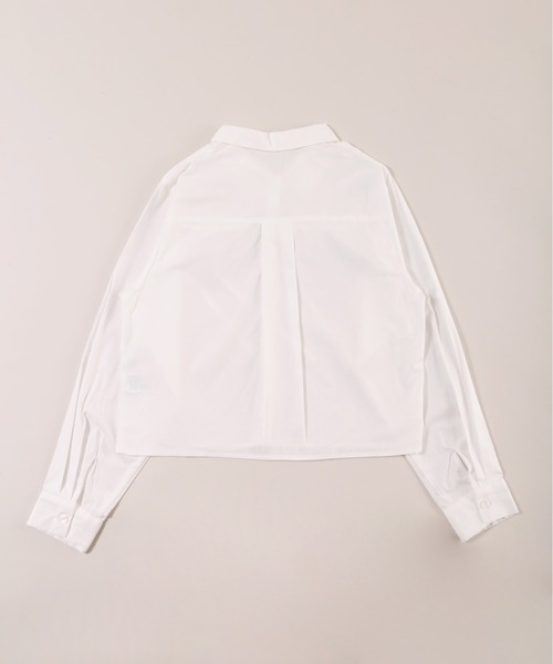 PHILLY（フィリー）の「【PHILLY】フリルリボンブラウス（シャツ/ブラウス・レディース・チャコールグレー/ピンク/ホワイト・FREE）」の5枚目の写真