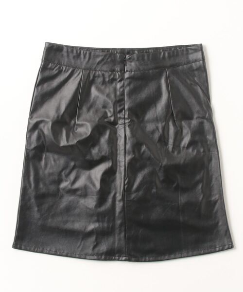 Chick(チック)の「▲Leather Mini Skirt / レザーミニスカート レザースカート(スカート・レディース・ブラック/ベージュ/ダークブラウン・S/L/M)」の12枚目の写真