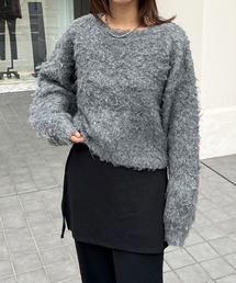 LE MORE | ミックスシャギーニットプルオーバー(ニット/セーター)