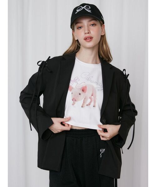 NEW ERA（ニューエラ）の「<NEW ERA×CALNAMURコラボ>RIBBON CAP