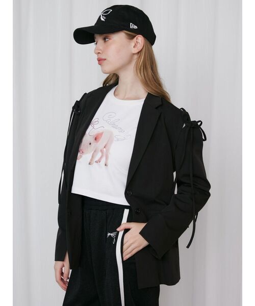NEW ERA（ニューエラ）の「<NEW ERA×CALNAMURコラボ>RIBBON CAP