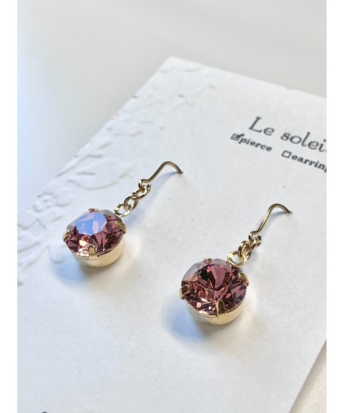 tone（トーン）の「【Le soleil】一粒　スワロフスキーピアス(MA)（ピアス（両耳用）・レディース・その他1/その他2/その他5/その他4/その他3・FREE）」の12枚目の写真
